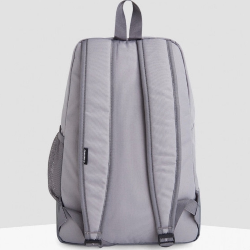 Converse Speed 2 Backpack Grey Unisex AUTHENTIC - Picture 2 of 8